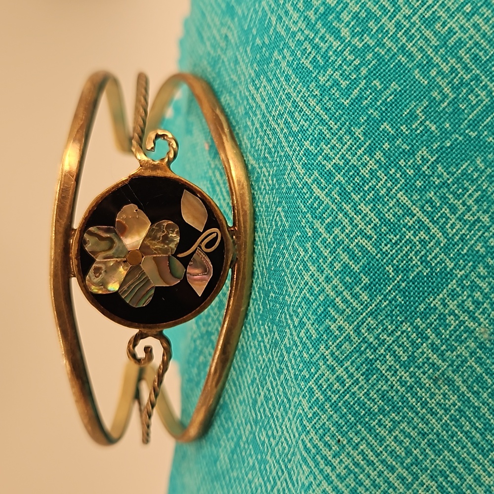 Vintage Mexican Cuff Bracelet